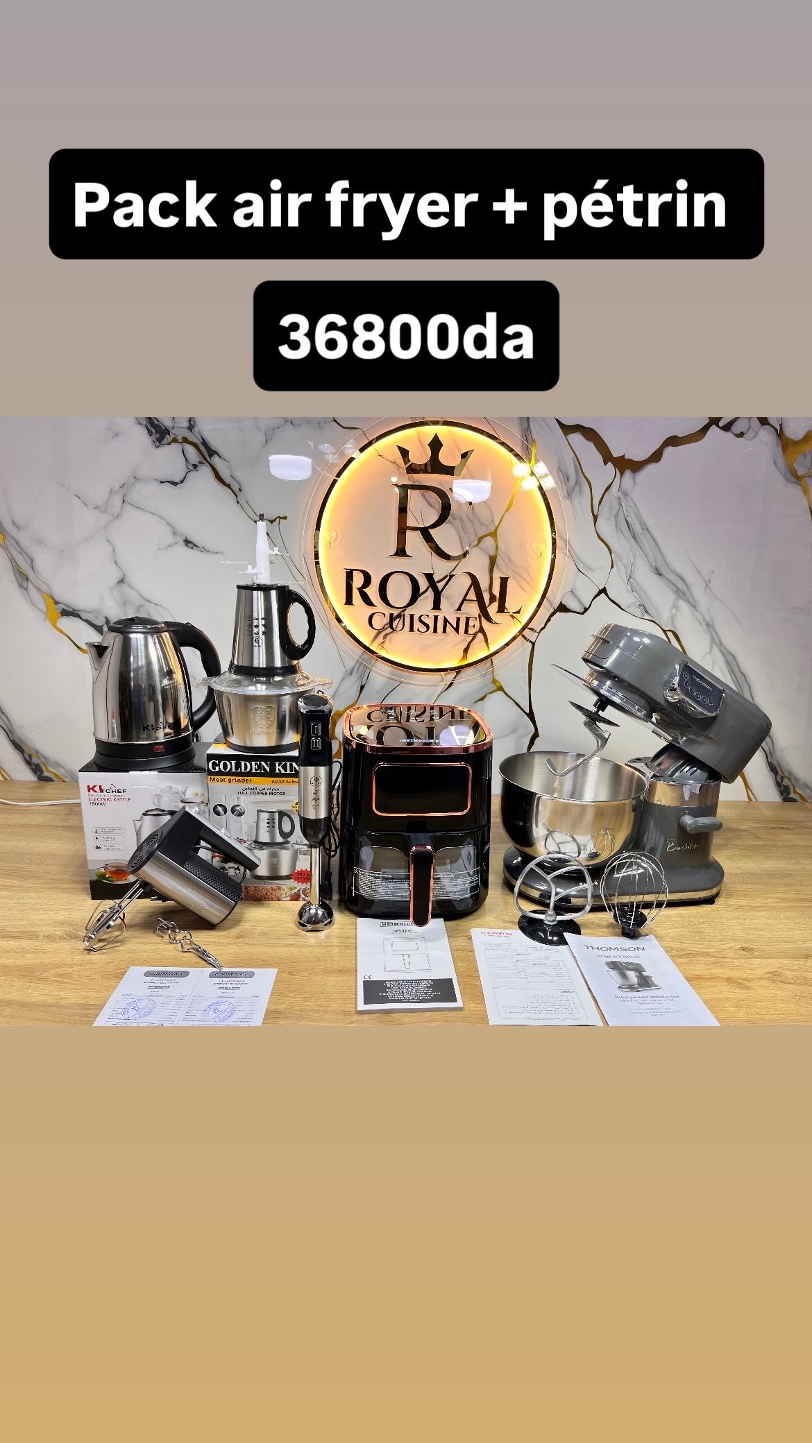 Pack air fryer hienrichs+petrin thomson