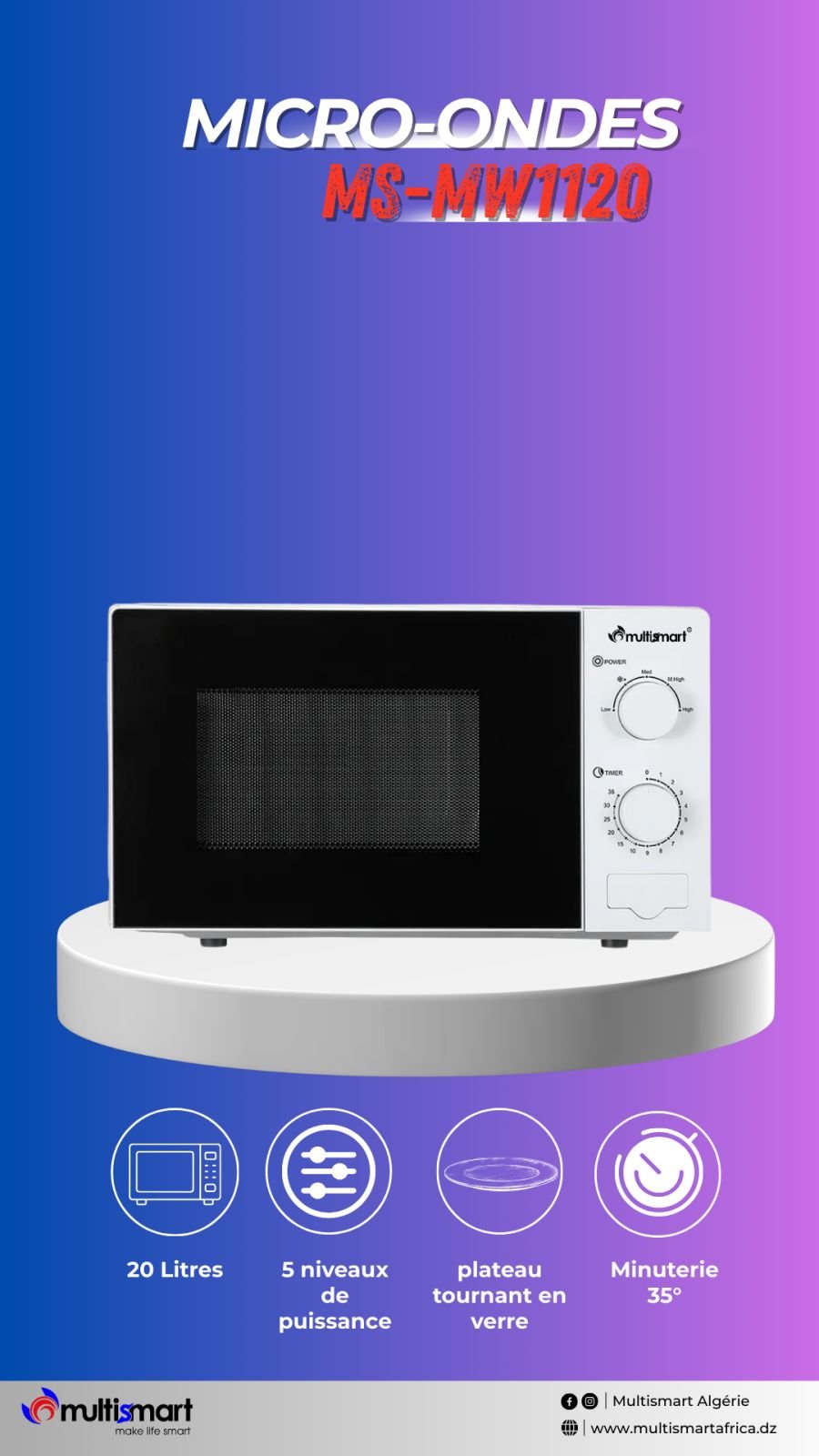 Micro ondes multismart