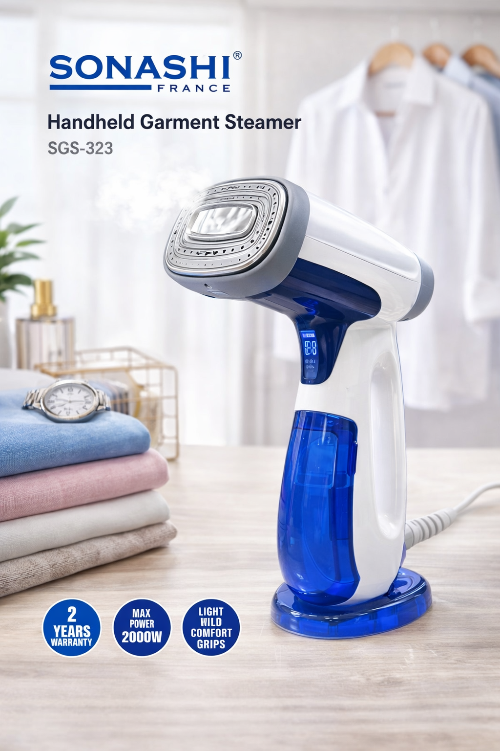 defroisseur vapeur sonashi