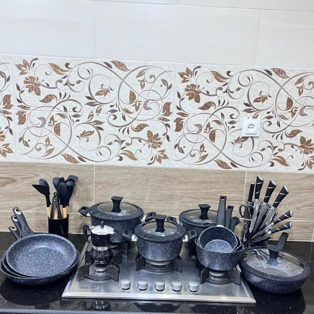 Pack granite 13pcs