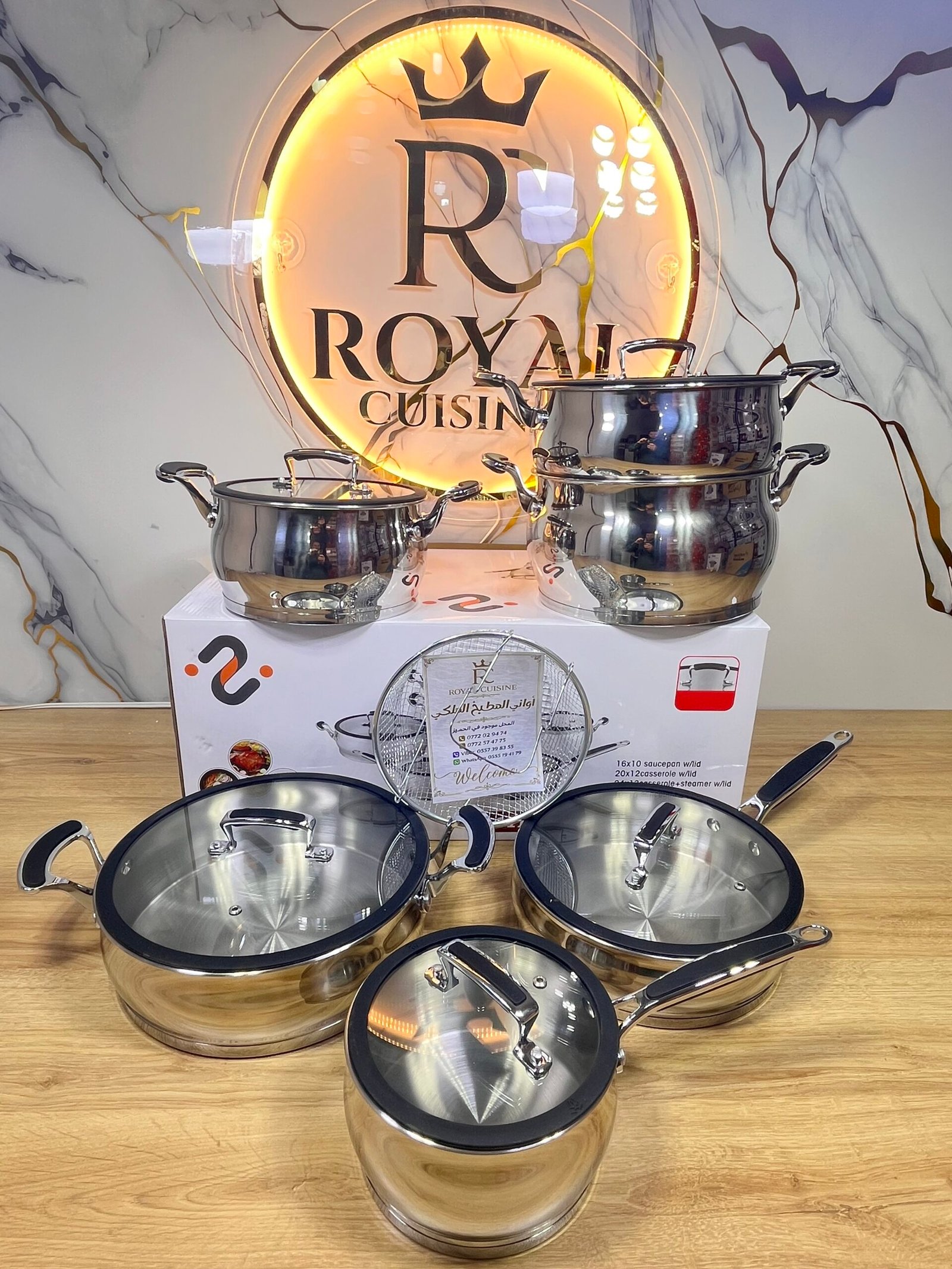 Pack inox 12pcs jadco