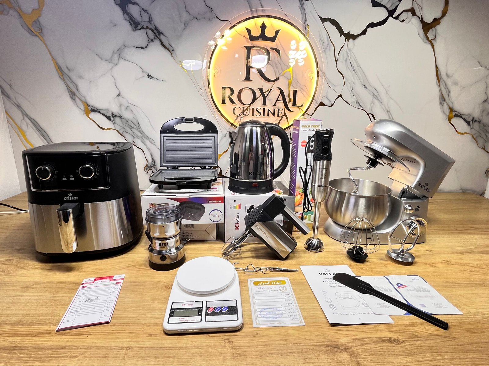 Pack pétrin Raylan + air fryer cristor